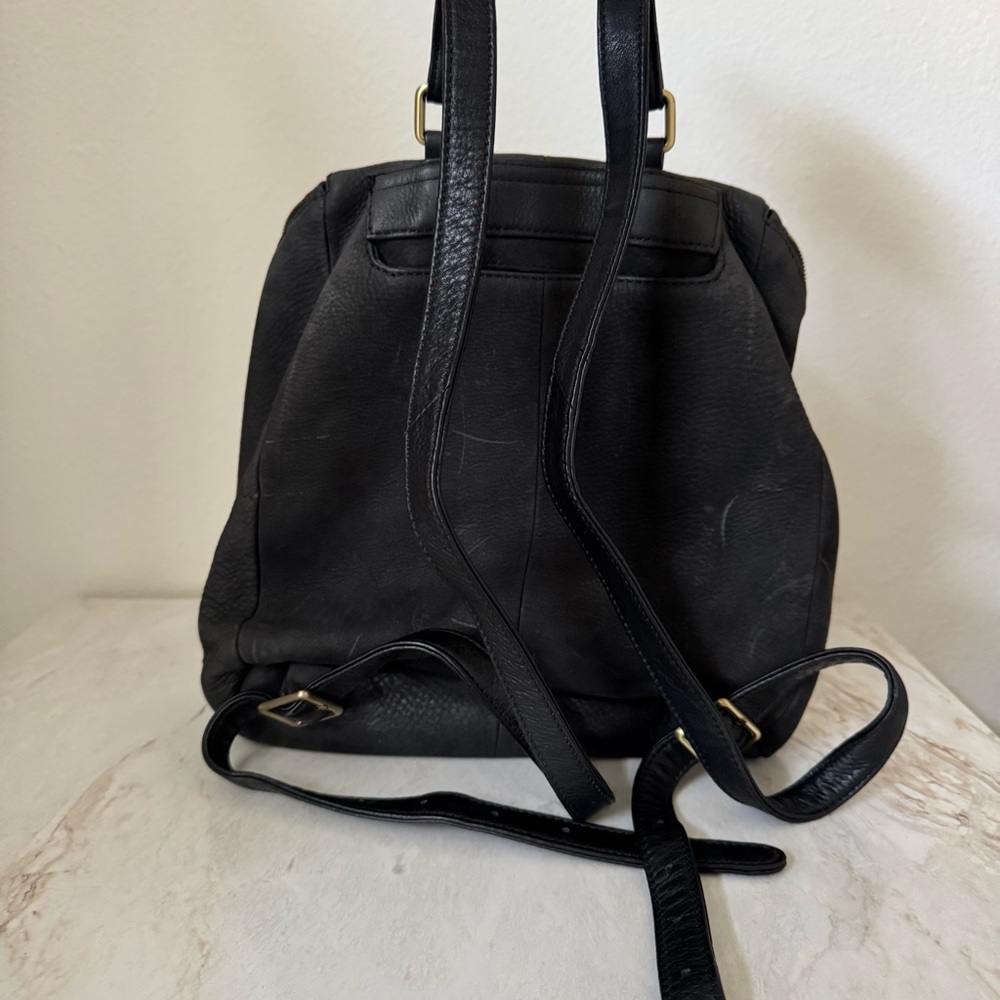Hobo River Backpack - Black Suede - Picture 4 of 9